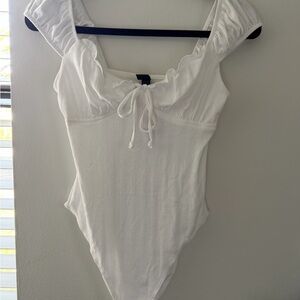 Wild Fable White Bodysuit